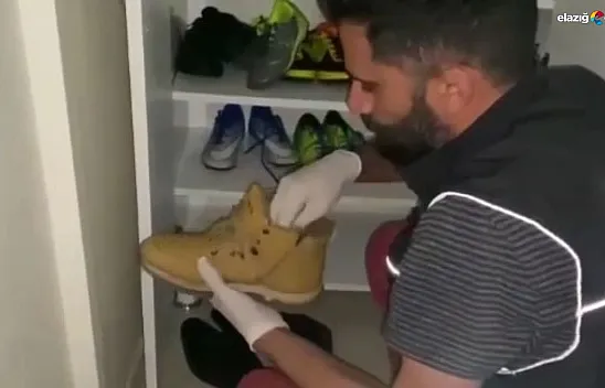 Uyuşturucuyu ayakkabı içerisine zulalayan 2 torbacı gözaltına alındı