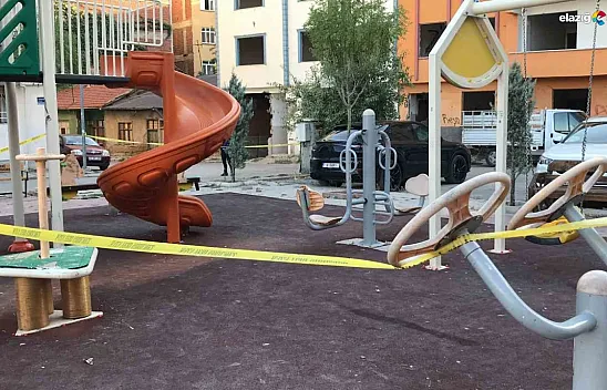 Elazığ'da silahlı çatışma çocuk oyun parkına kadar girdi!