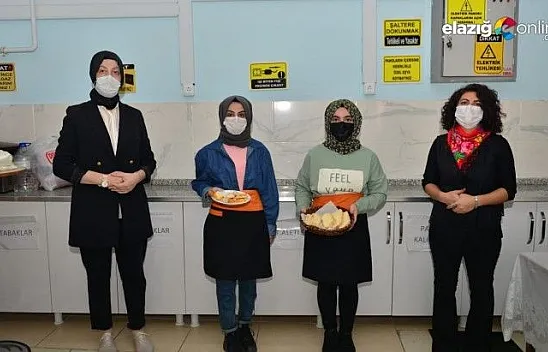 Elazığ'da çölyak hastası öğrenciler için 'glütensiz' ürünler üretilmeye başlandı