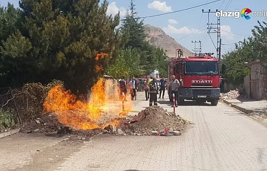 Elazığ'da faciadan dönüldü