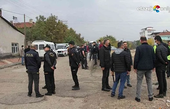 Elazığ'da silahlı, kılıçlı, bijonlu kavga!