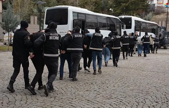 'Kafes 37' operasyonunda 20 şüpheli tutuklandı