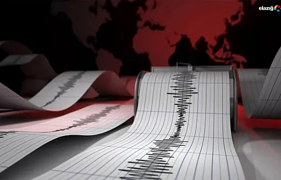 Elazığ'da meydana gelen peş peşe depremler korkuttu!