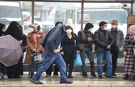 Elazığ'da sağanak yağış etkili oluyor