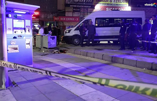 Elazığ'da Silahlı Saldırıya Uğrayan Şahıs Hayatını Kaybetti!