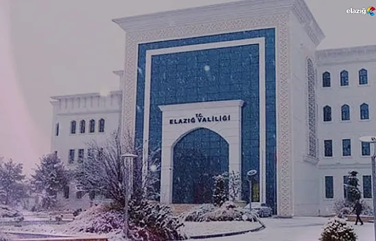Elazığ buz kesti: Valilikten 5 ilçe ve merkeze 'Taşımalı Eğitim' molası