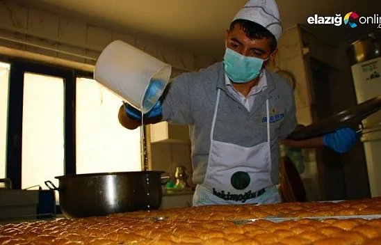 Tatlıcıların bayram yoğunluğu