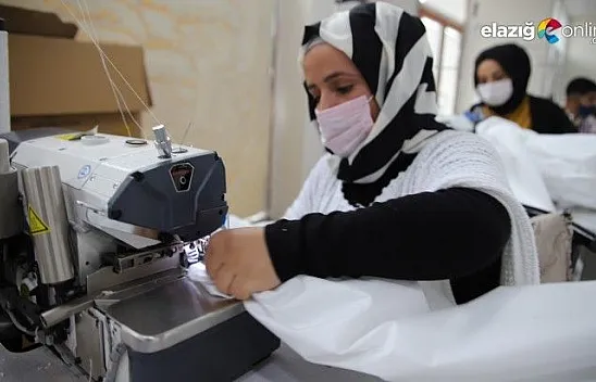 Elazığ'da üretiliyor, Avrupa ve ABD'li sağlıkçılara gönderiliyor