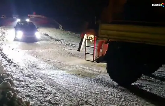 Hazarbaba Kayak Merkezi Yolunda Mahsur Kalan Araçlar Kurtarıldı!