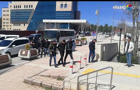 Elazığ'daki o magandalar tutuklandı