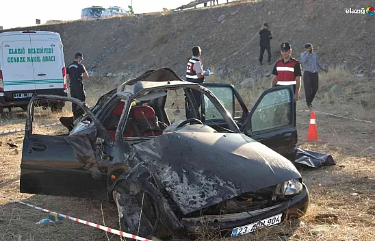 Elazığ'daki trafik kazasında ölü sayısı 2'ye çıktı