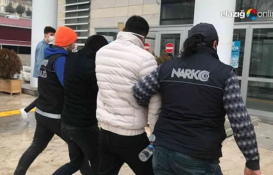 Elazığ'da uyuşturucu operasyonu: 2 tutuklama