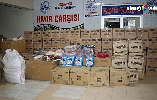 Elazığ'dan depremin vurduğu İzmir'e 1 tır yardım gönderildi