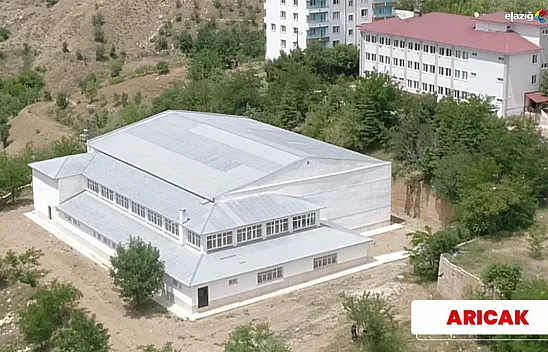 Elazığ'ın 10 ilçesi spor salonuna kavuştu