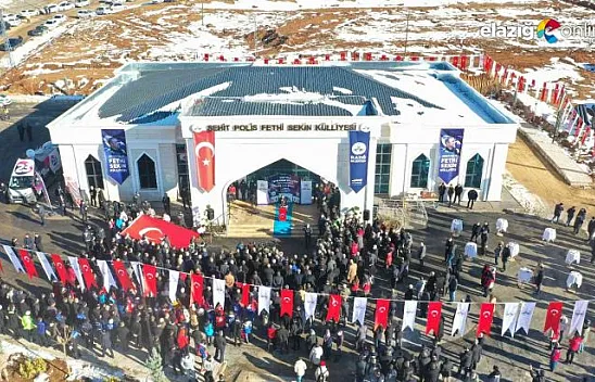 Şehit Polis Fethi Sekin Külliyesi törenle açıldı