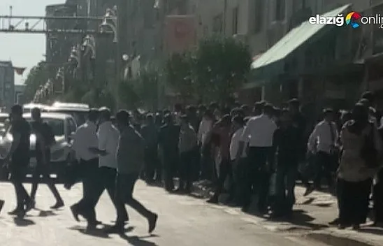 Elazığ'da Polise Çirkin Saldırı!