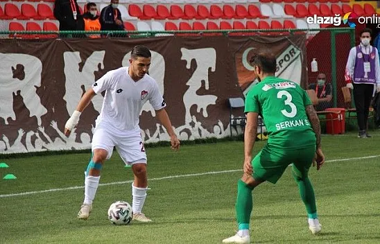 Elazığspor, sahasında karşılaştığı Kırklarelispor'a mağlup oldu