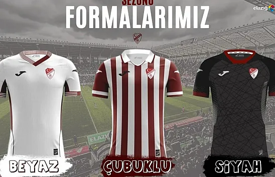 Elazığspor'un yeni sezon formaları görücüye çıktı