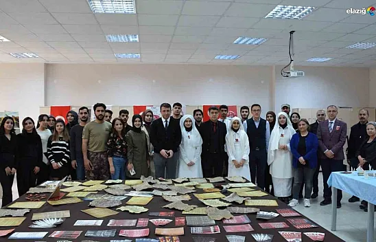 Elazığ'da 18 Mart Çanakkale Zaferi sergisi