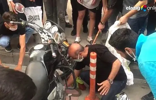 Gazi Caddesi'nde Yılan Paniği