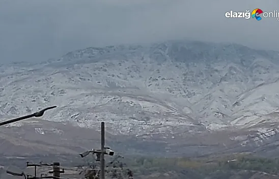 Hazarbaba dağı beyaza büründü