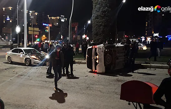 Hazardağlı Kavşağı'nda zincirleme trafik kazası