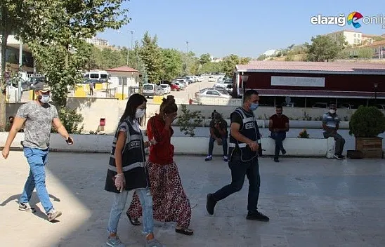 Hırsızlık şüphelisi kadın polis tarafından yakalandı