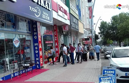 İlaç kuyruğuna vatandaştan tepki!