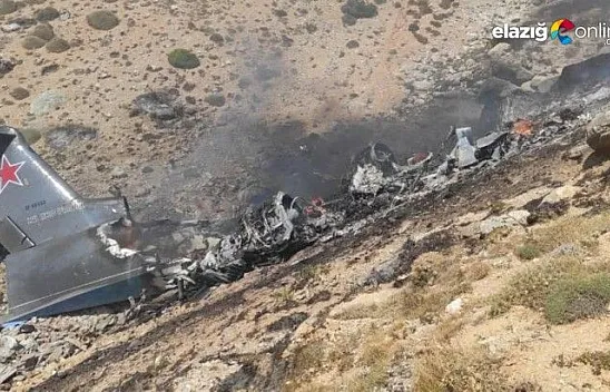 Kahramanmaraş'ta yangın söndürme uçağı düştü