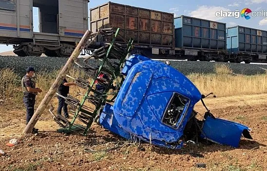 Kazada traktör ikiye bölündü!