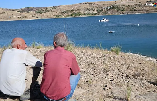 Keban Barajı'nda kaybolan Elazığlı genç için ekipler seferber oldu