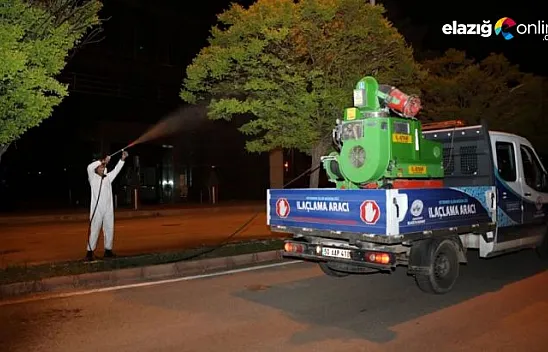Kent genelinde ilaçlama çalışmaları sürüyor