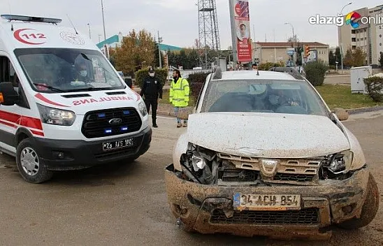 Meydana gelen trafik kazasında 4 kişi yaralandı