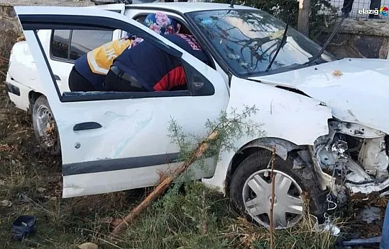 İzinsiz aldığı komşusunun aracıyla kaza yaptı