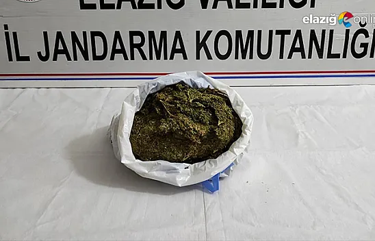 Ticari taksi ile esrar getiren şüpheli yakalandı