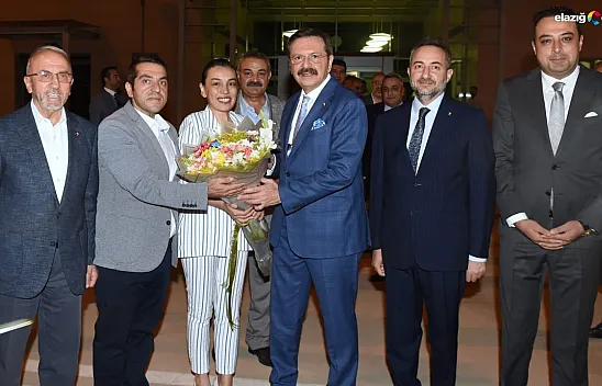 TOBB Başkanı Hisarcıklıoğlu Elazığ'da