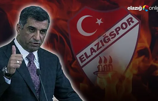 Vekil Erol'dan kritik maç öncesi Elazığspor'a prim sözü