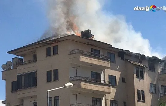 Yangın çıktı bina ve okuldaki öğrenciler tahliye edildi!