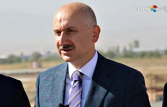 Bakan Adil Karaismailoğlu Elazığ'a Geldi!