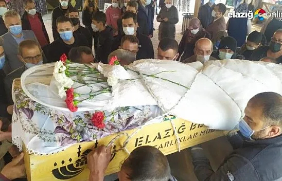 Cinayete kurban giden, Emine gelinlikli tabutu ile son yolculuğuna uğurlandı