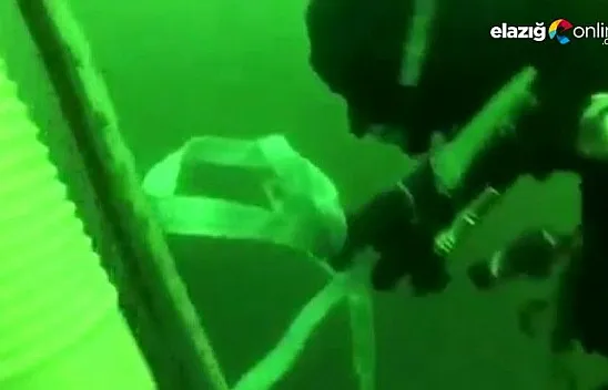 Dalgıçlar baraj gölüne daldı, tekerlekten halata kadar birçok atık çıkardı