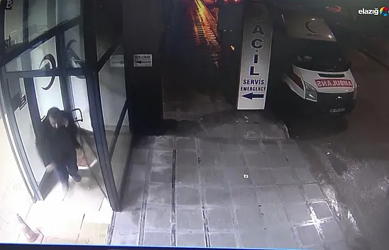 Deprem anında vatandaşların kaçışması güvenlik kameralarına böyle yansıdı