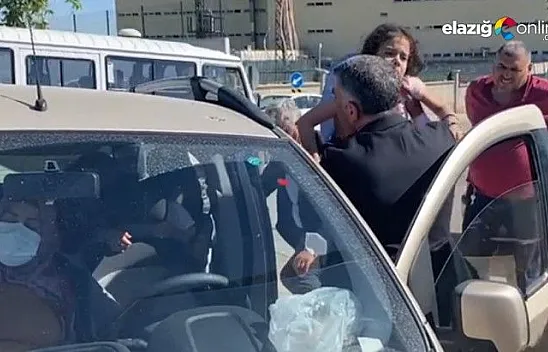 Elazığ'da iki araç çarpıştı: 8 yaralı, çocukları araçtan milletvekili Erol çıkardı