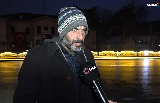 Meydana gelen depremde Elazığlı vatandaşlar büyük panik yaşadı
