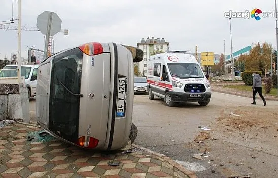 Meydana gelen trafik kazasında 4 kişi yaralandı