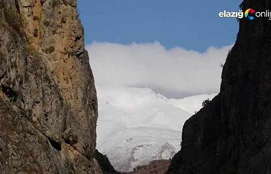 Tunceli'de kar ve sonbaharın görsel şöleni