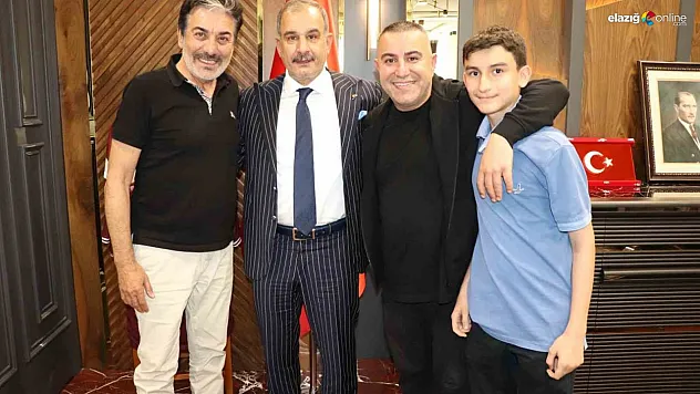 Sinema oyuncularından Başkan Alan'a ziyaret