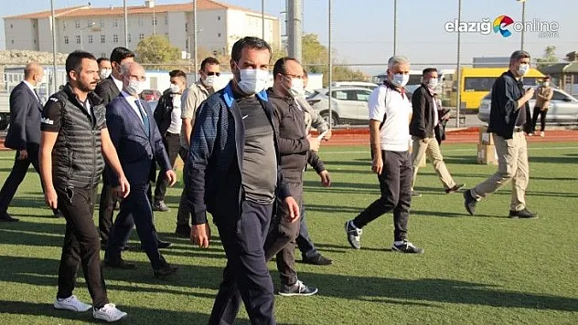 104 spor kulübüne malzeme yardımı yapıldı