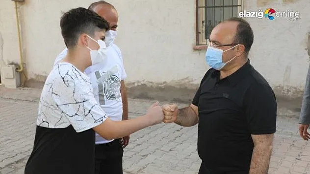 Miraç davet etti, Vali Yırık icabet etti