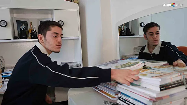 Elazığlı Ahmet Emre'nin 'biyonik' hayali: Uzuvlarını kaybetti ama azmini asla!